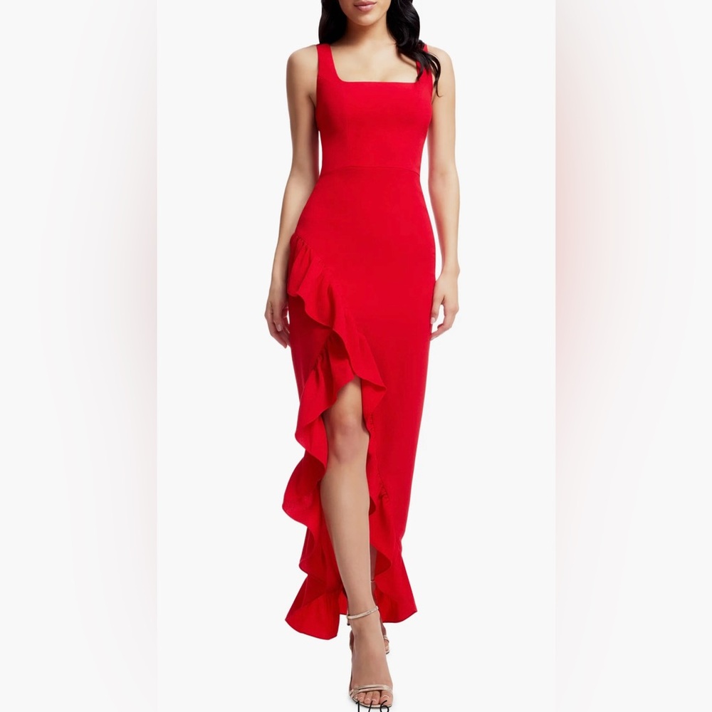 Dress the Population ~ Charlene Ruffle Gown